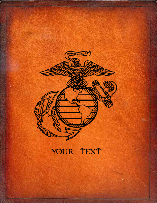 Personal Military Bible - USMC Eagle Globe