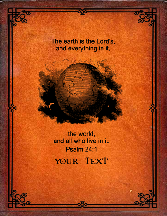 Custom Leather Personal Bible - Verse